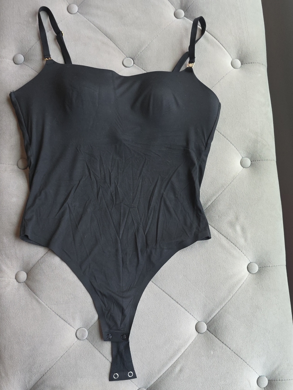 Victoria's Secret Black Stretch Bodysuit